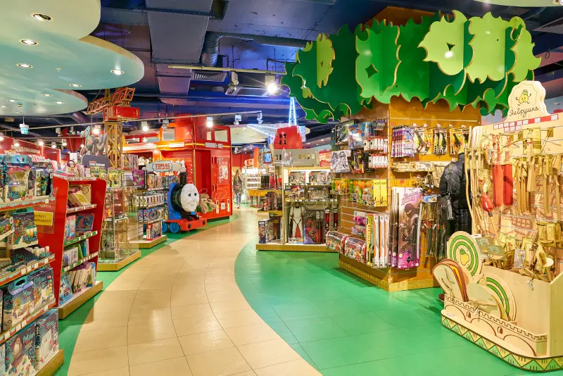 Unique toy collection display